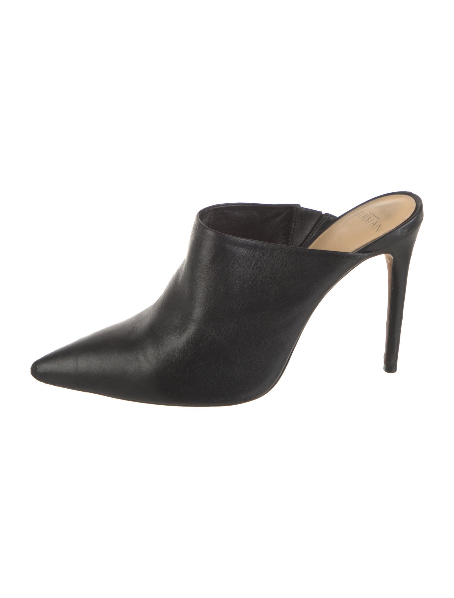 Alexandre Birman Leather Mules