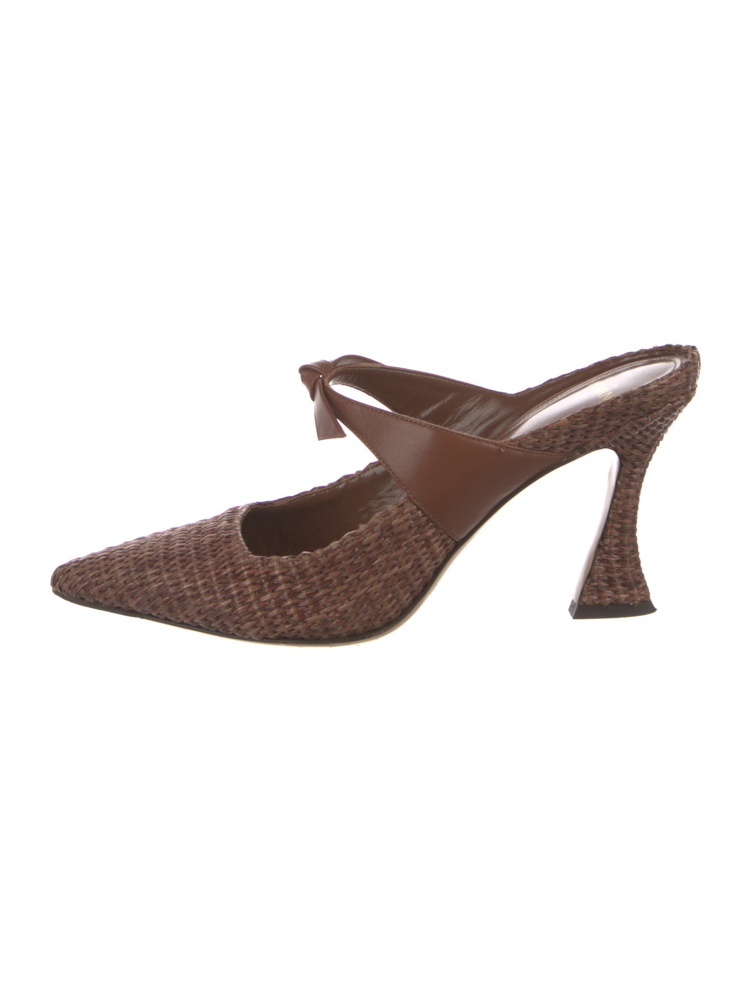 Alexandre Birman Raffia Mules