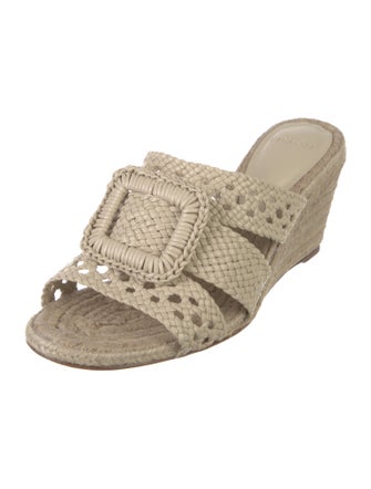 Alexandre Birman Leather Espadrilles
