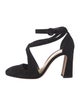 Alexandre Birman Suede D'Orsay Pumps