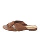Alexandre Birman Leather Slides