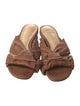 Alexandre Birman Leather Slides
