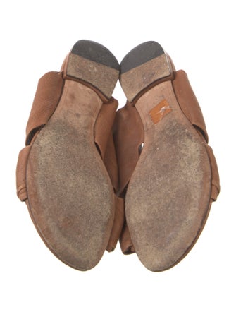 Alexandre Birman Leather Slides