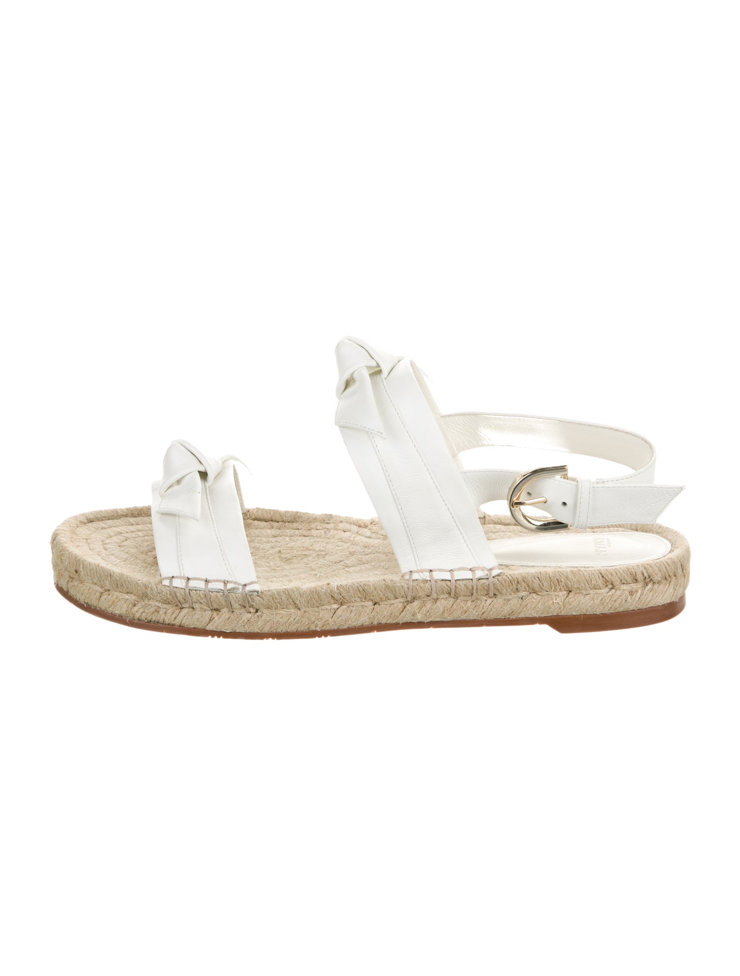 Alexandre Birman Jute Braided Accents Espadrilles