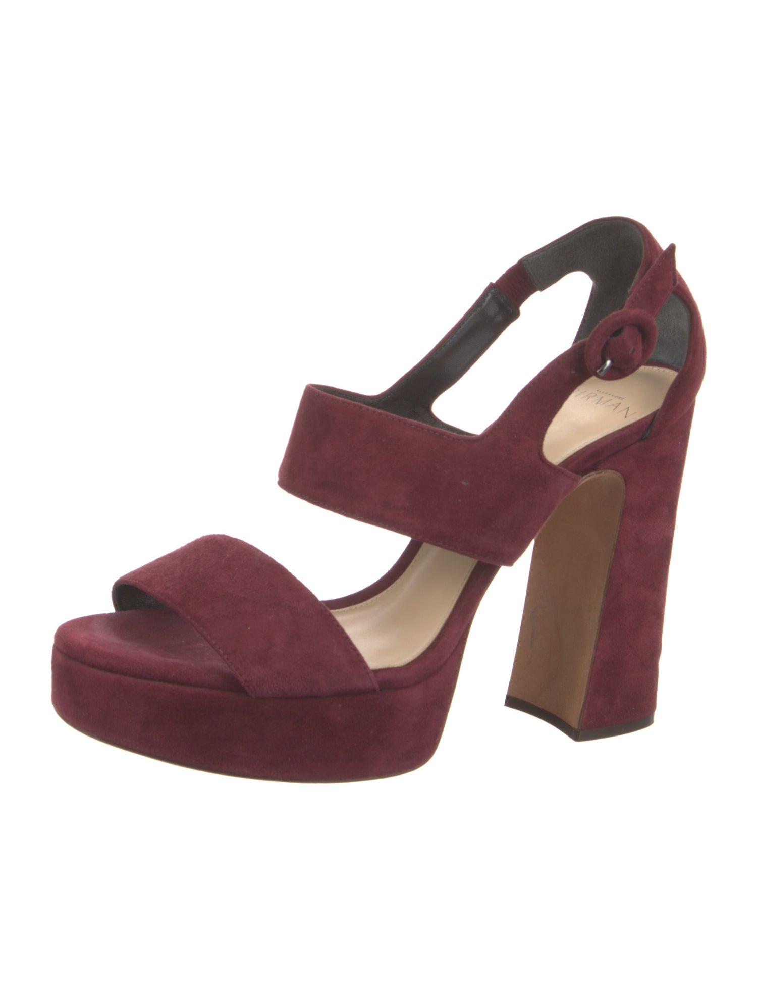 Alexandre Birman Suede Cutout Accent Slingback Sandals