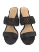 Alexandre Birman Intrecciato Weave Leather Slides