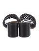 Alexandre Birman Intrecciato Weave Leather Slides