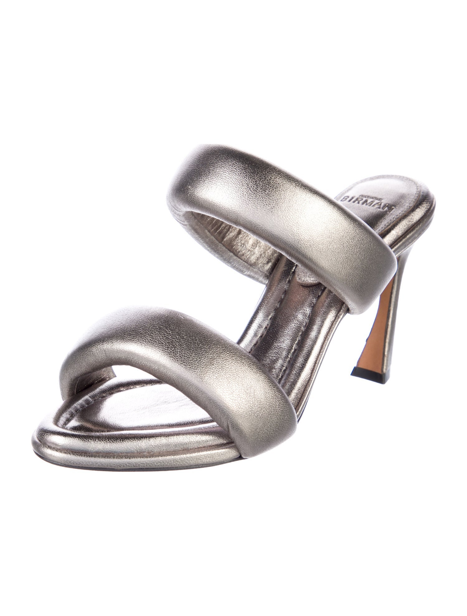 Alexandre Birman Leather Slides