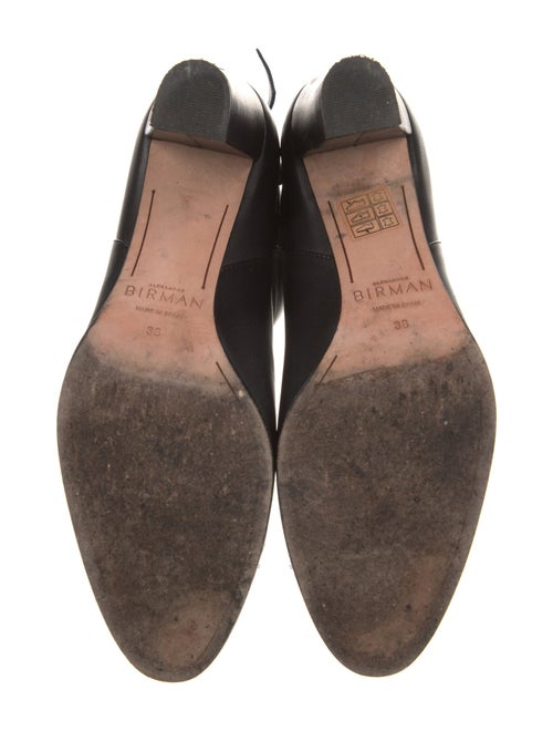 Alexandre Birman Leather Bow Accents Boots