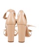 Alexandre Birman Leather Bow Accents Sandals