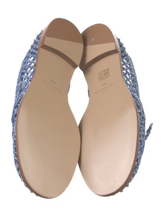 Alexandre Birman Raffia Loafers