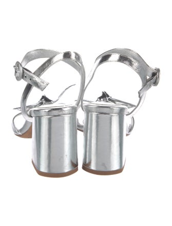 Alexandre Birman Patent Leather Sandals