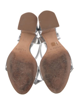 Alexandre Birman Patent Leather Sandals