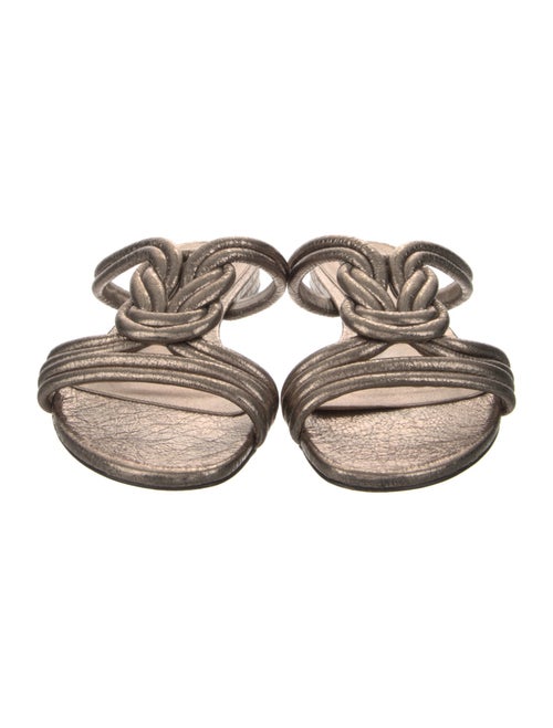 Alexandre Birman Leather Slides