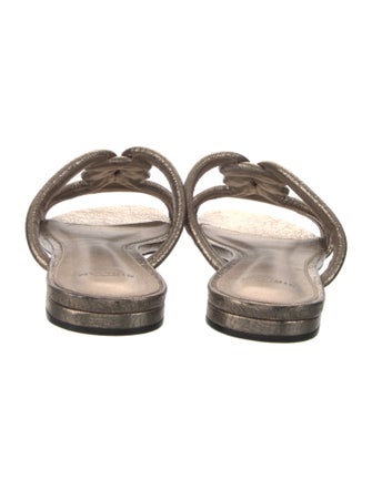 Alexandre Birman Leather Slides