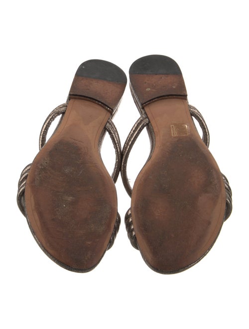 Alexandre Birman Leather Slides