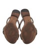 Alexandre Birman Leather Slides