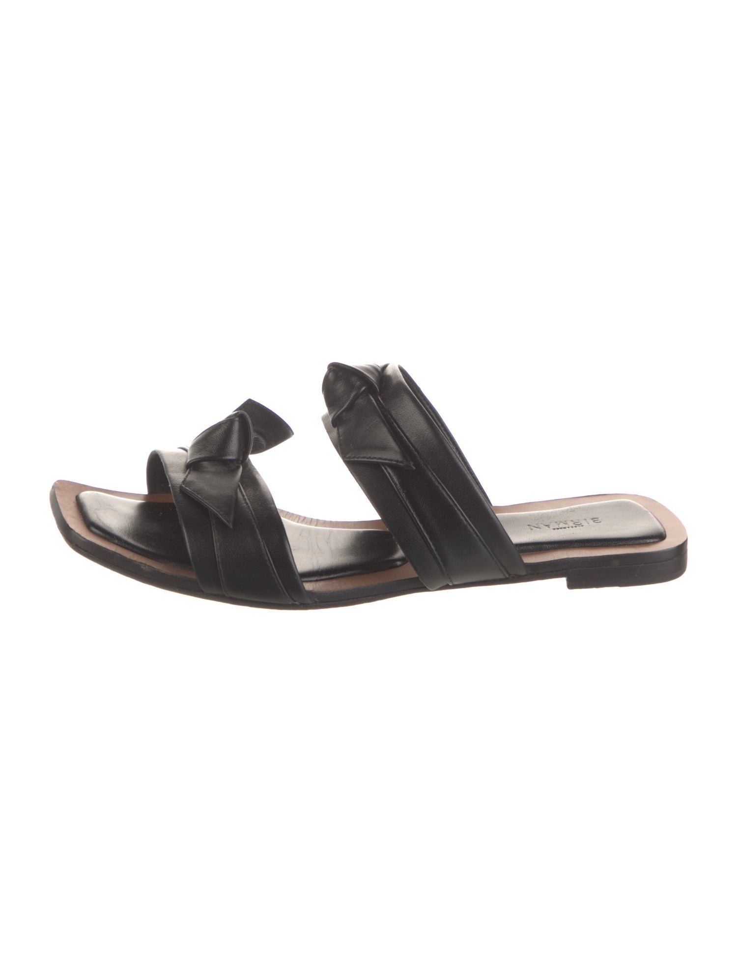 Alexandre Birman Leather Slides