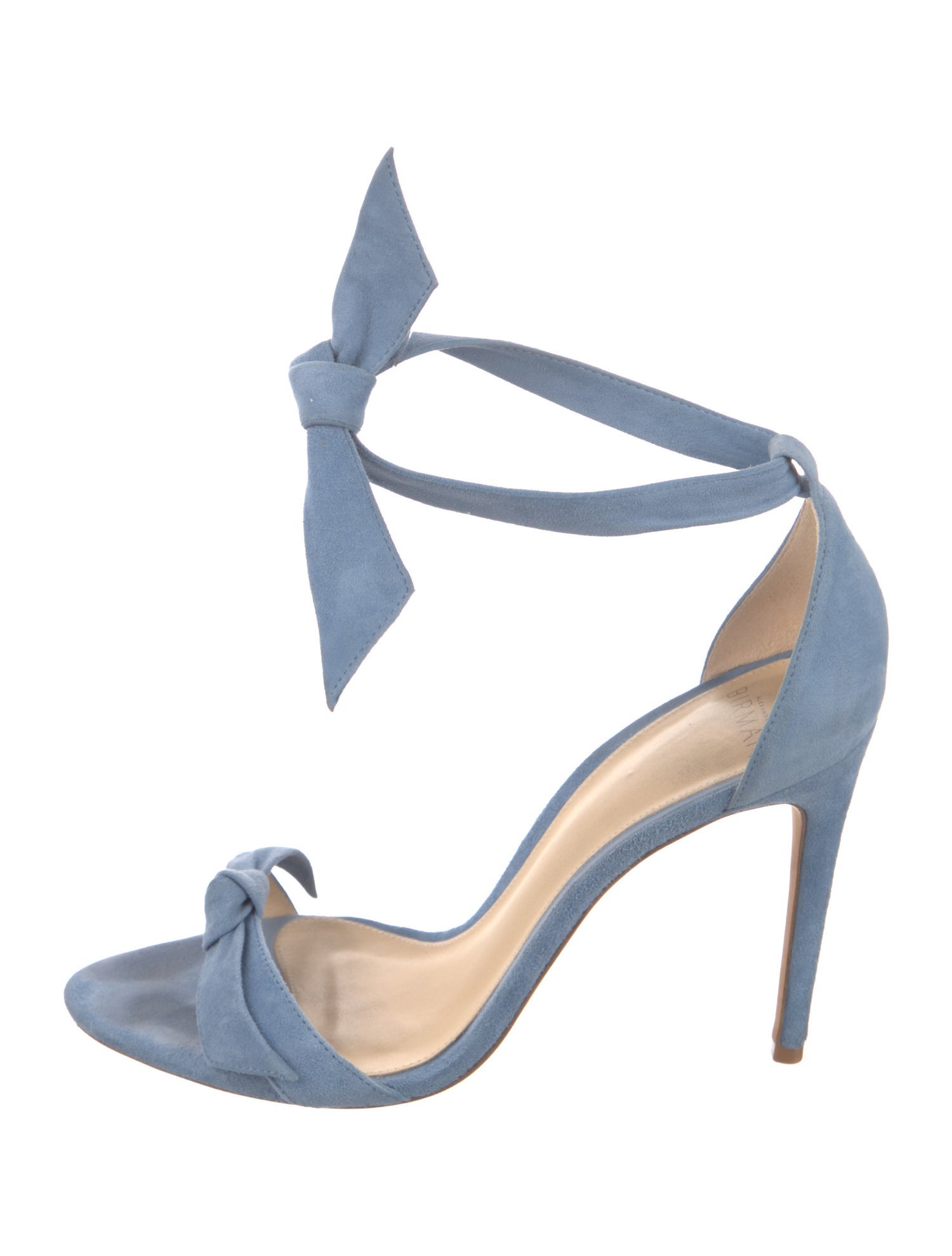 Alexandre Birman Suede Animal Print Sandals