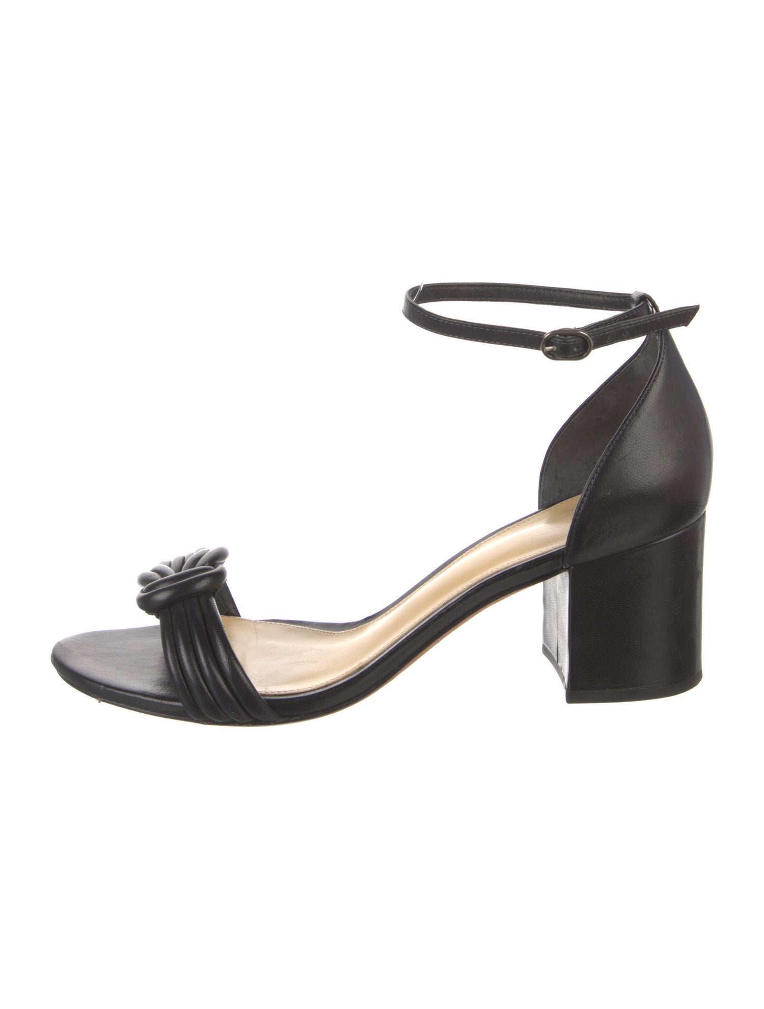 Alexandre Birman Leather Braided Accents Sandals