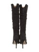 Alexandre Birman Suede Slouch Boots