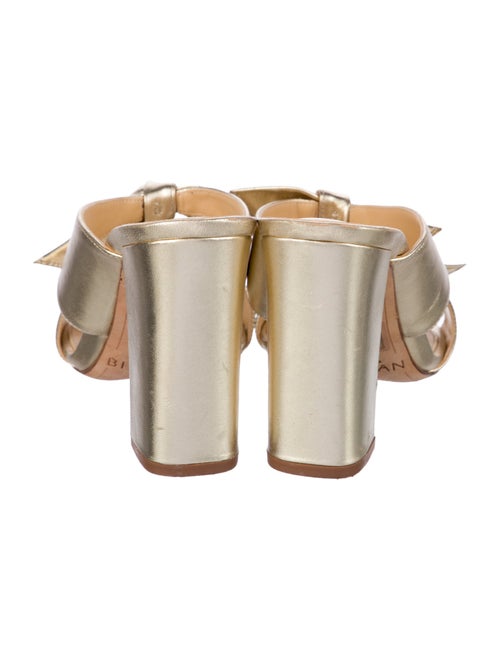 Alexandre Birman Leather Slides