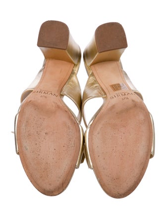 Alexandre Birman Leather Slides