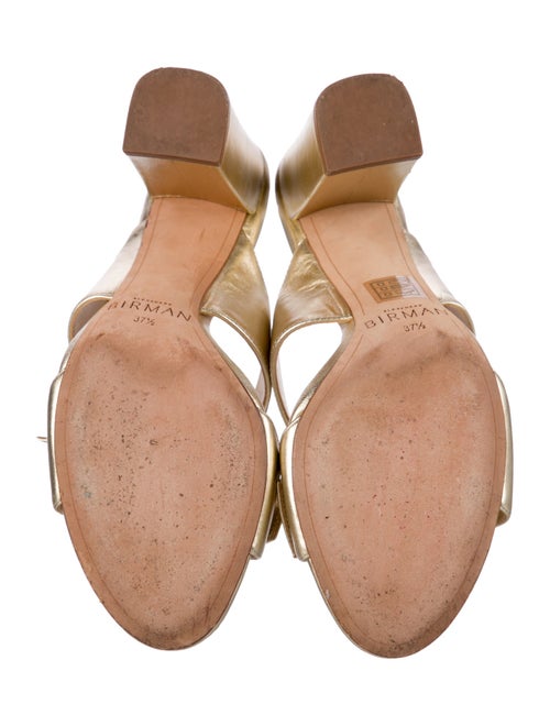 Alexandre Birman Leather Slides