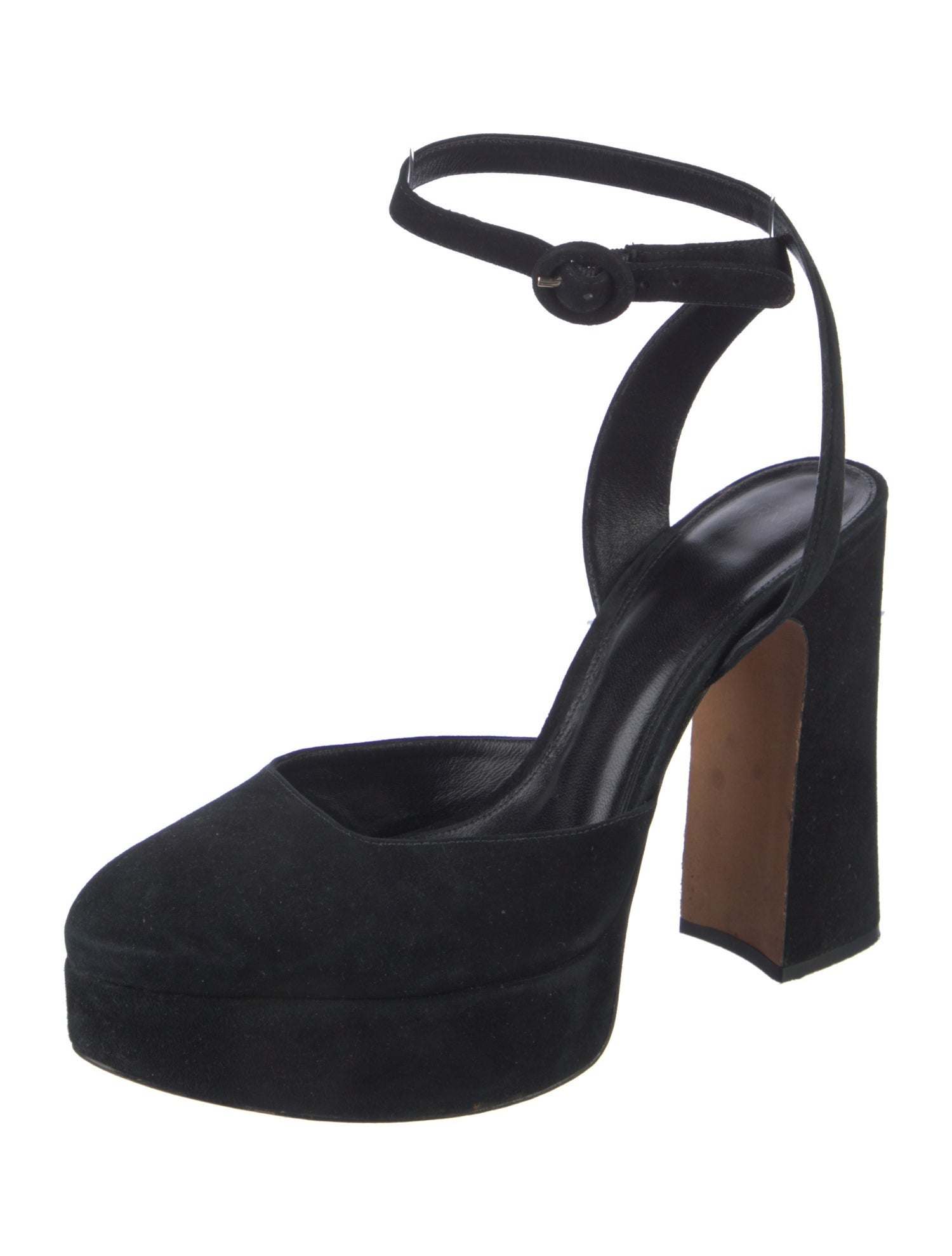 Alexandre Birman Suede D'Orsay Pumps