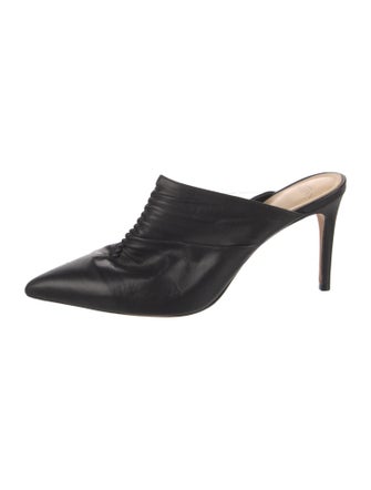Alexandre Birman Leather Mules