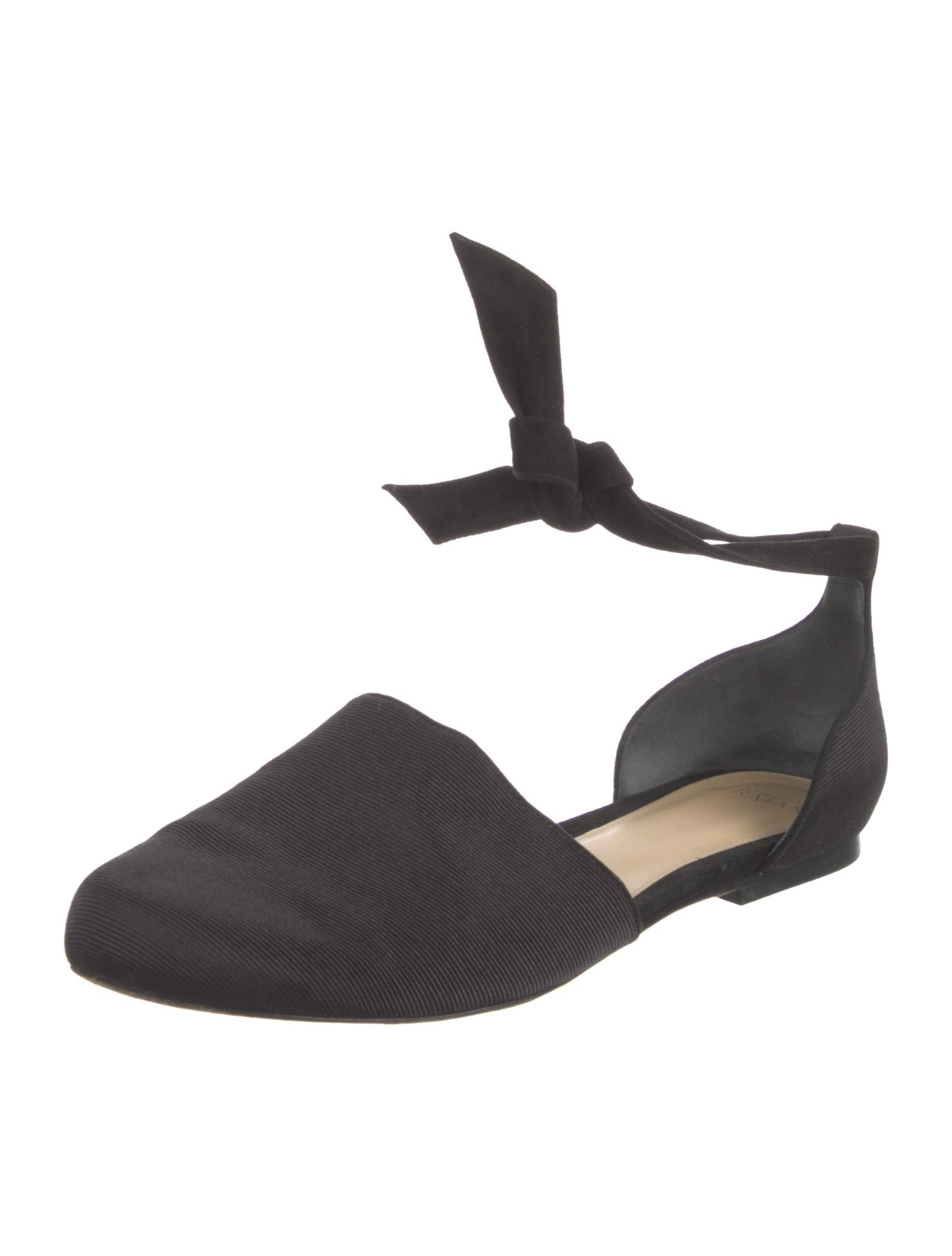 Alexandre Birman Suede D'Orsay Flats