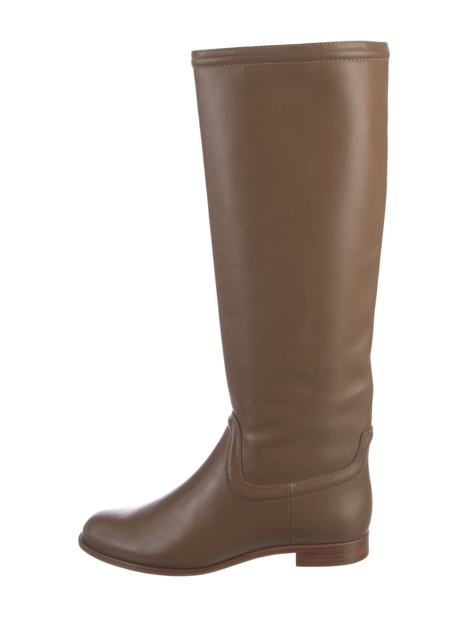 Alexandre Birman Leather Riding Boots