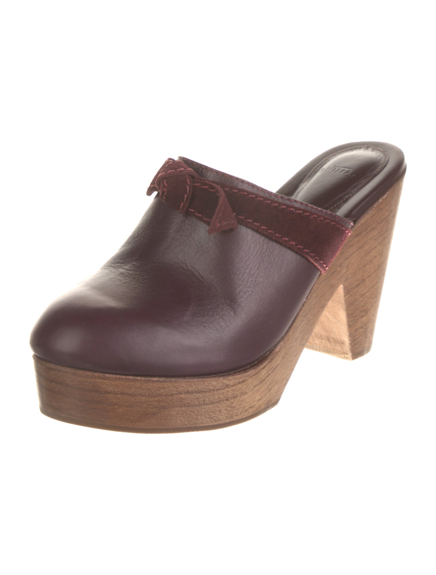 Alexandre Birman Leather Mules