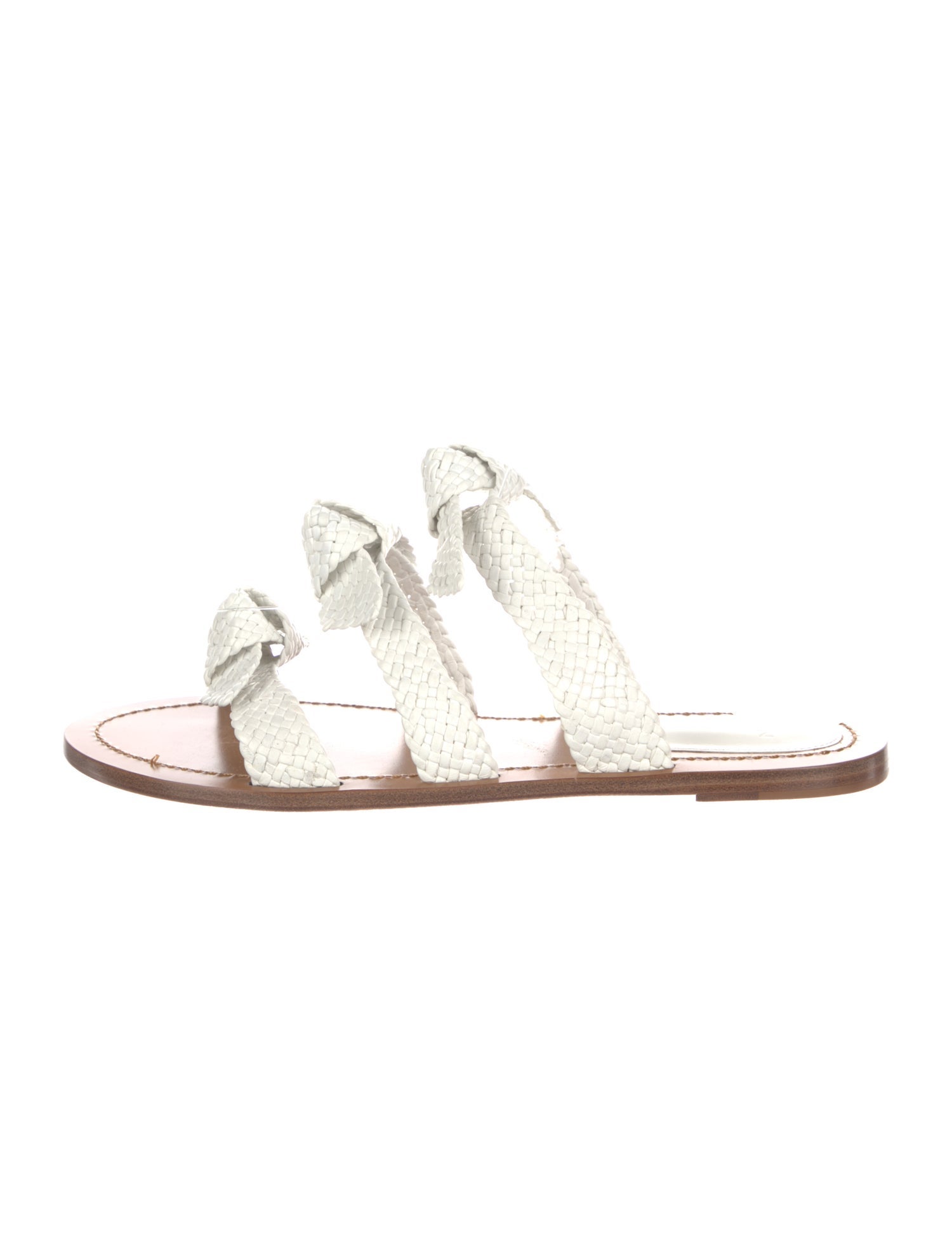 Alexandre Birman Leather Slides