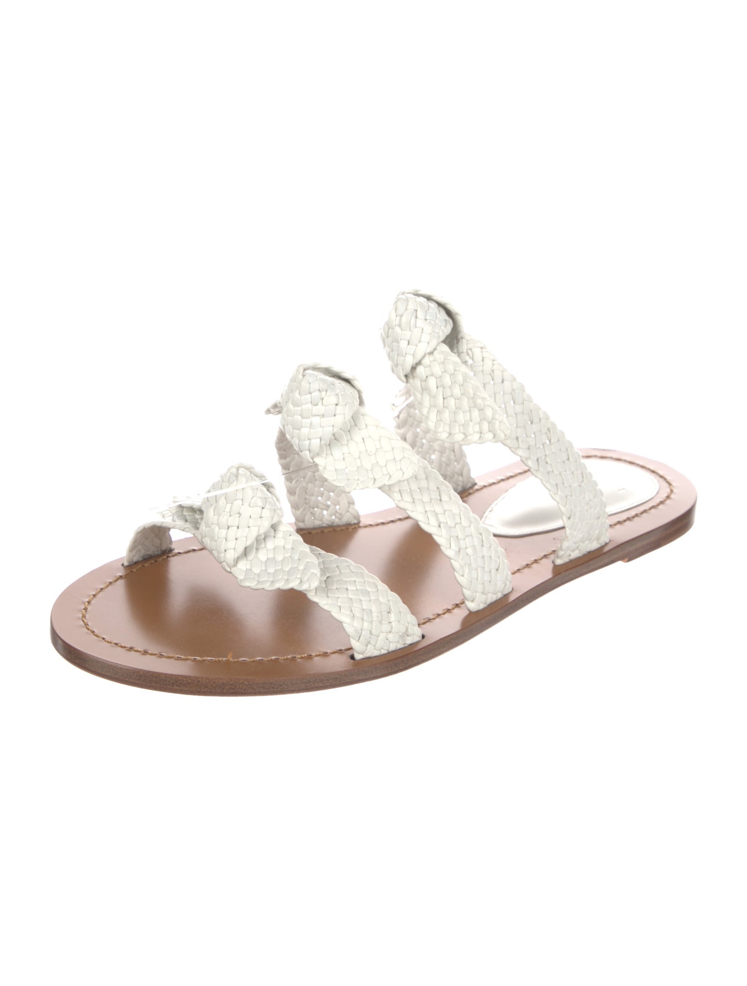 Alexandre Birman Leather Slides