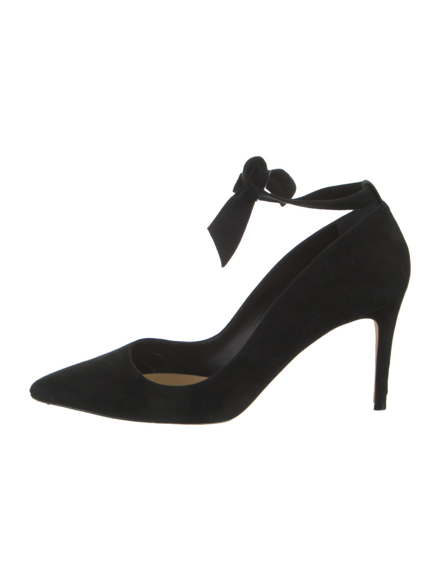 Alexandre Birman Suede D'Orsay Pumps