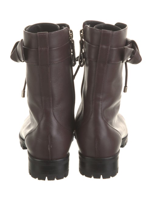 Alexandre Birman Leather Combat Boots