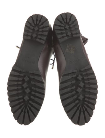 Alexandre Birman Leather Combat Boots