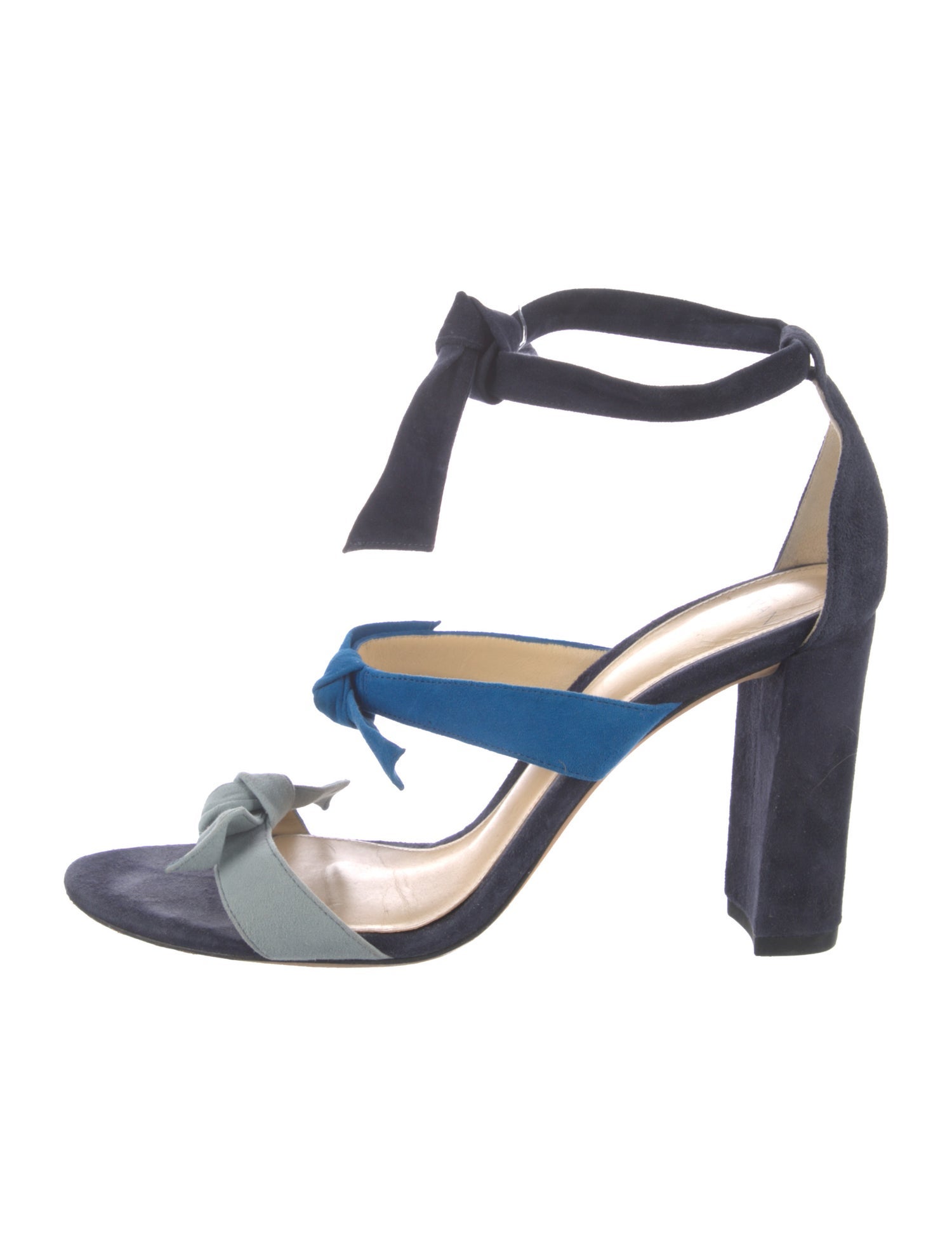 Alexandre Birman Vintage Suede Sandals