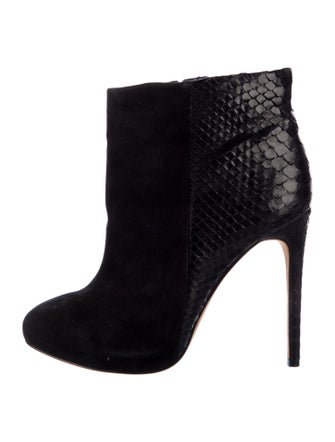 Alexandre Birman Snakeskin Boots