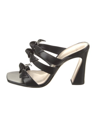 Alexandre Birman Leather Slides