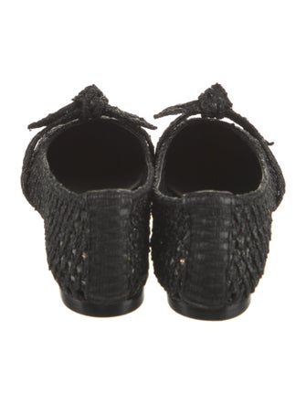 Alexandre Birman Straw Loafers