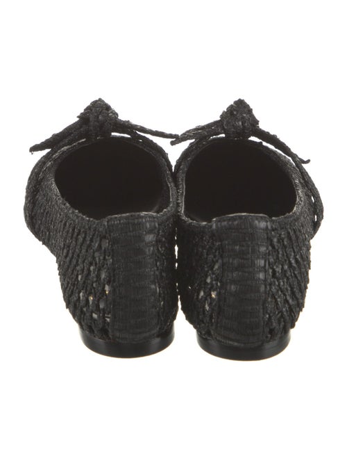 Alexandre Birman Straw Ballet Flats