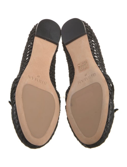 Alexandre Birman Straw Ballet Flats