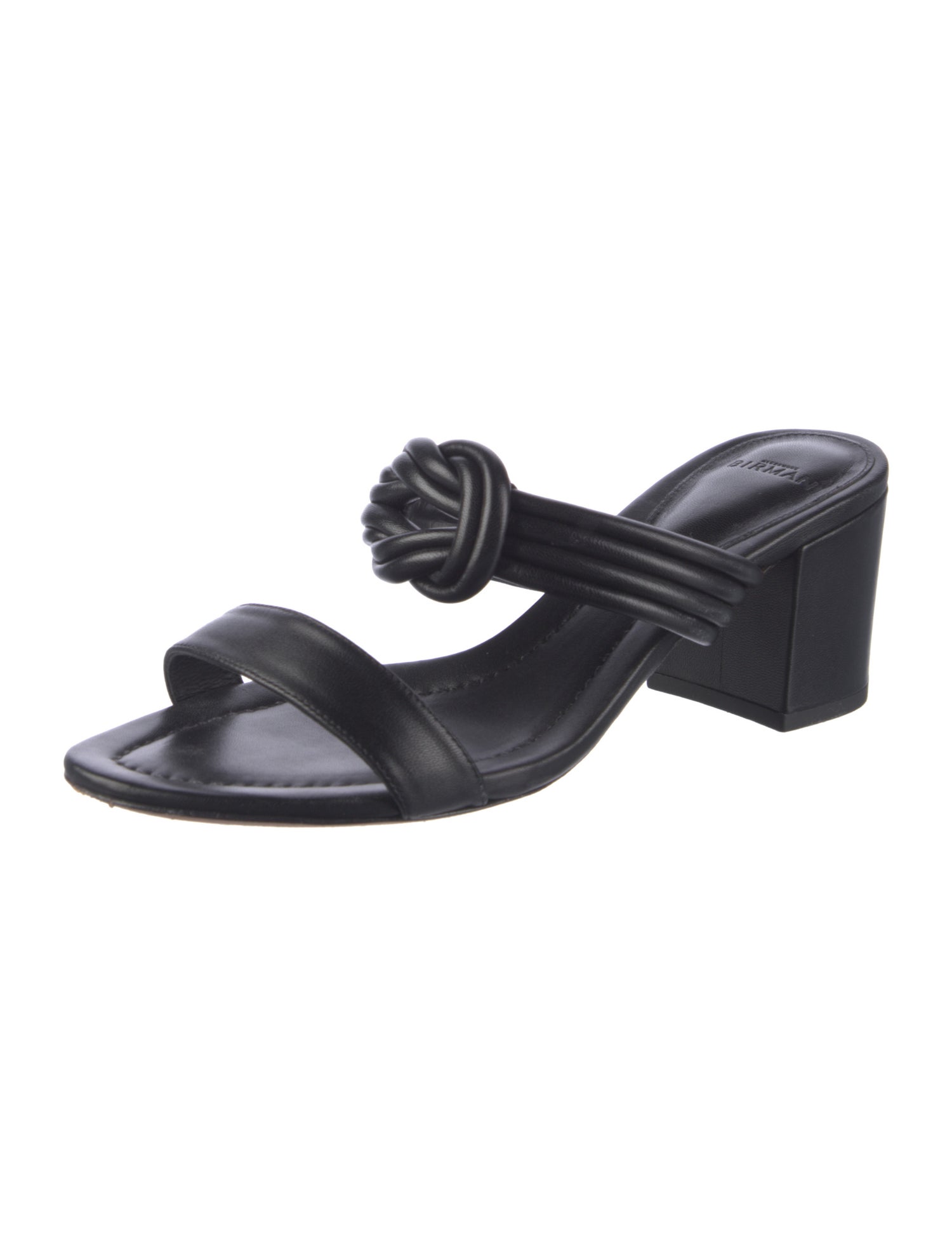 Alexandre Birman Leather Slides