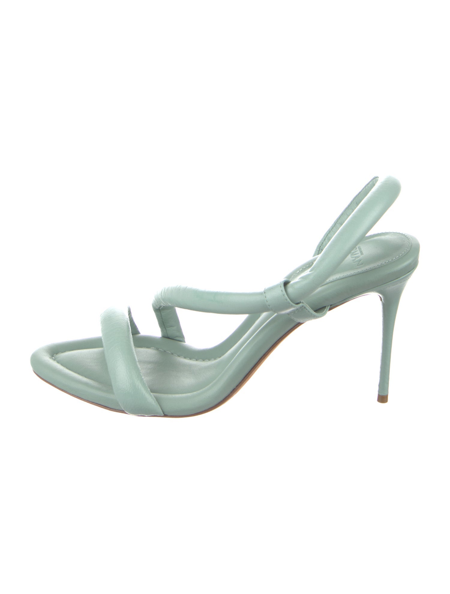 Alexandre Birman Leather Slingback Sandals