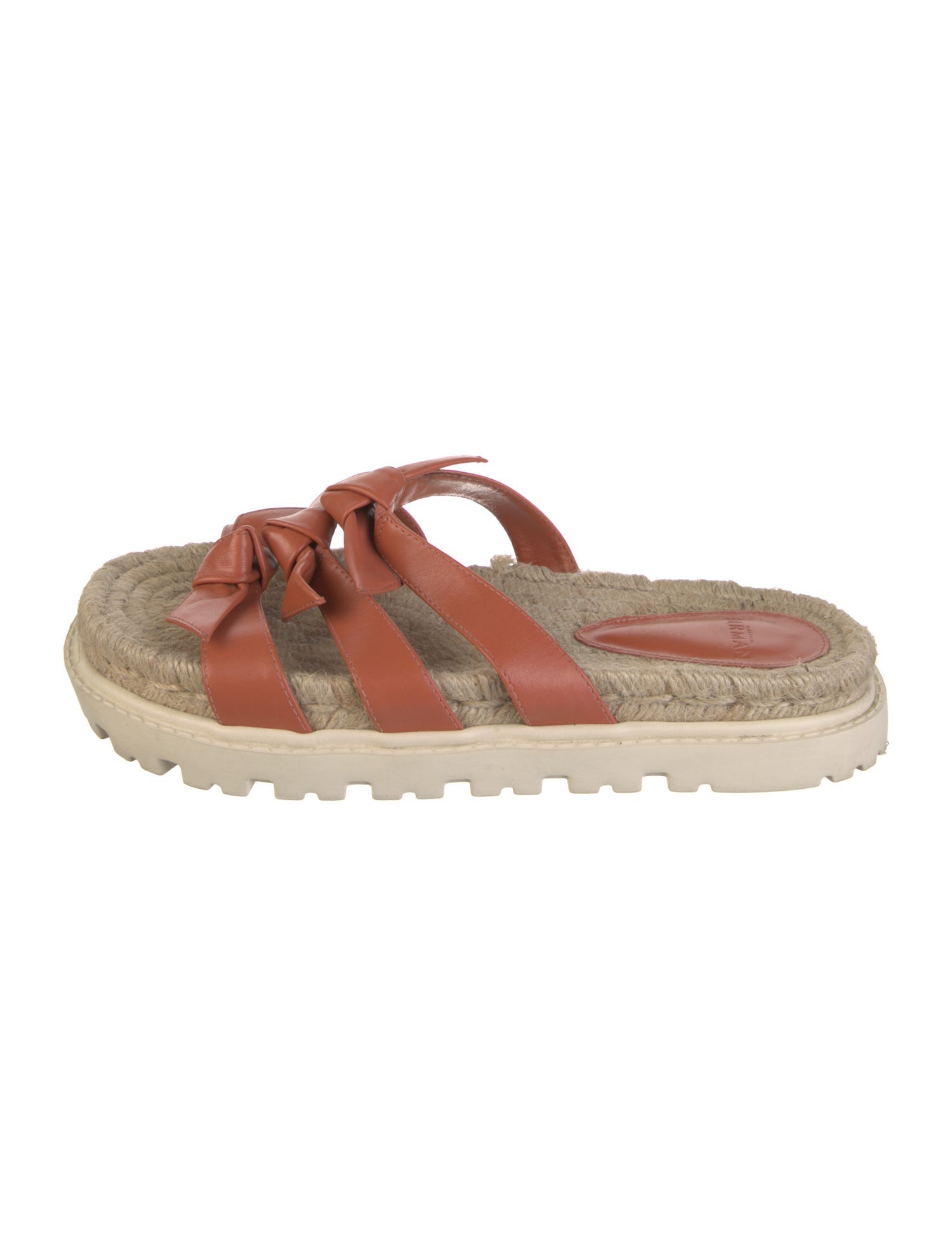 Alexandre Birman Leather Espadrilles