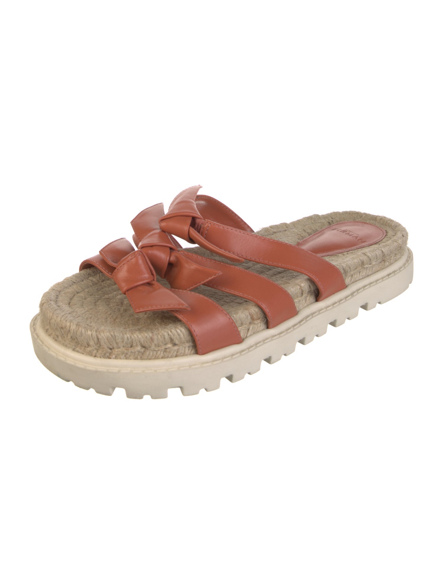 Alexandre Birman Leather Espadrilles