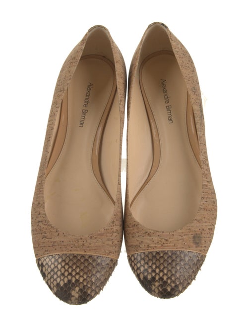Alexandre Birman Animal Print Flats