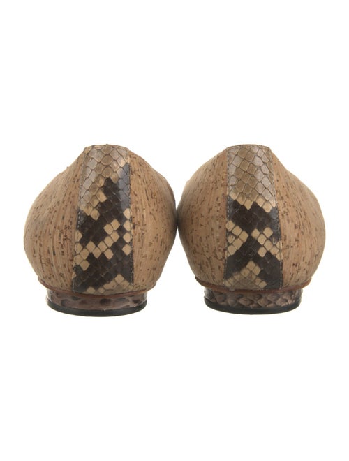 Alexandre Birman Animal Print Flats